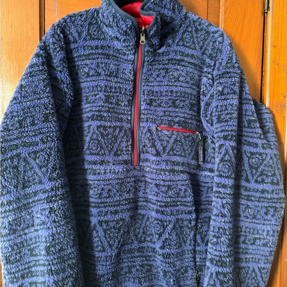 Patagonia Reversible Patterned Fleece Pullover l